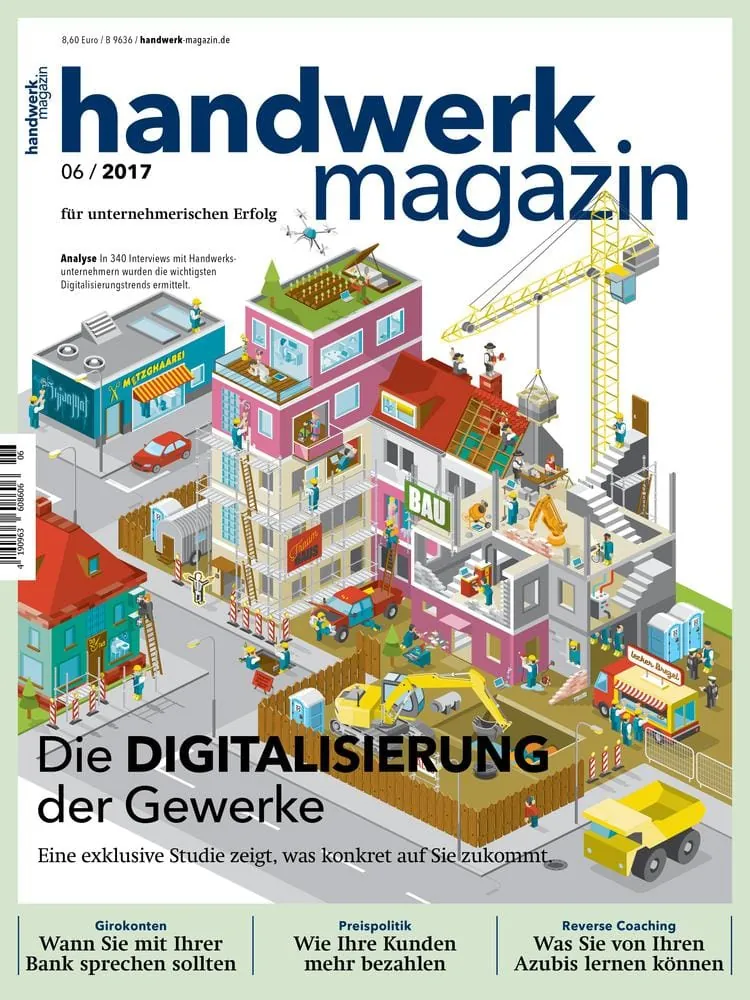 Digitalisierung in den Gewerken 