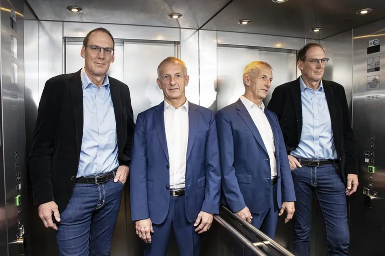 Uwe Hohlfeld (links), Projektverantwortlicher bei W&uuml;rth, und Datev-Projektleiter Dr. Michael Schulz.