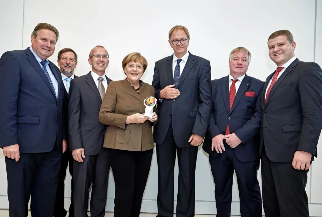 Malerhandwerk: Drei Forderungen an Kanzlerin Merkel