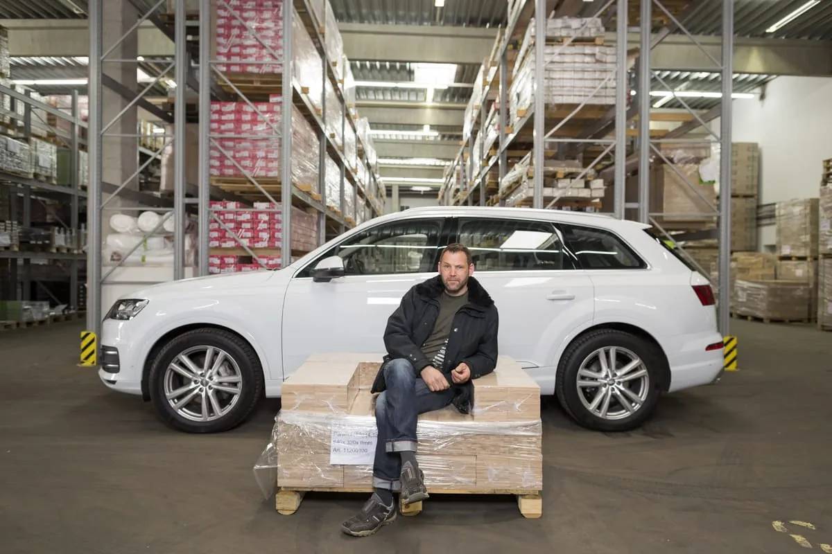 Wie im Wohnzimmer: Der Audi Q7 im Handwerker-Test