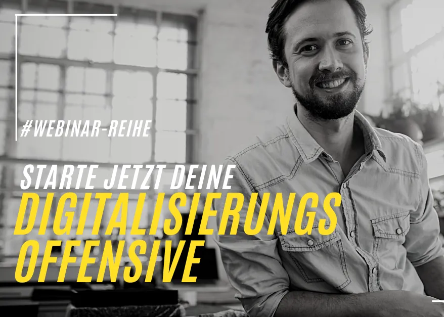 Webinar-Reihe: "Digitalisierungsoffensive – das Handwerk digitalisiert sich"
