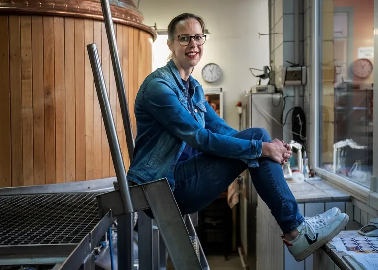 Anna Heller, Geschäftsführerin der Brauerei Heller