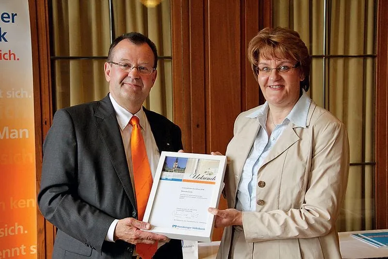 Ehrenpreis für Manuela Gerke