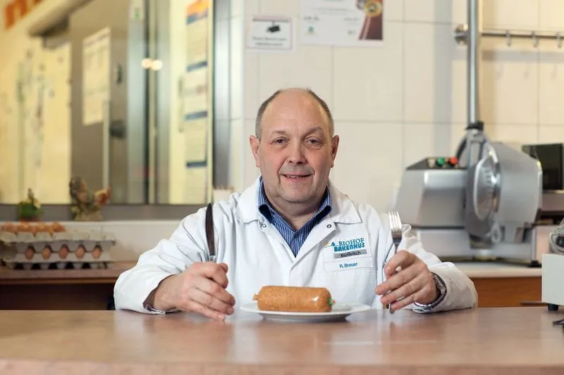 Vegane Wurst vom Fleischer