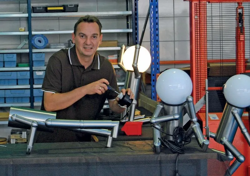 Leuchten in Form kleiner Männchen