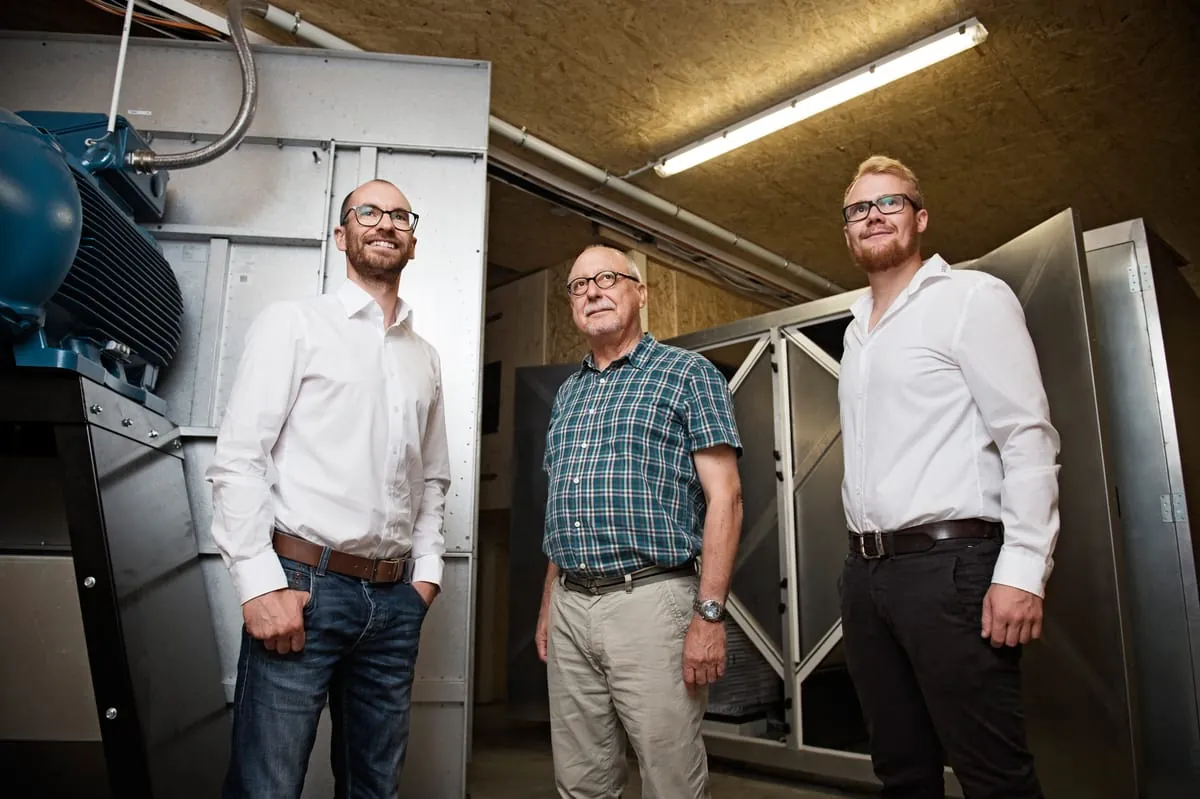 Entwicklung eines Kondensations-Heutrockners