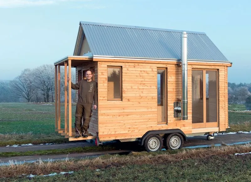 Tiny Houses: Tischler sorgt für Wohnraum auf Rädern
