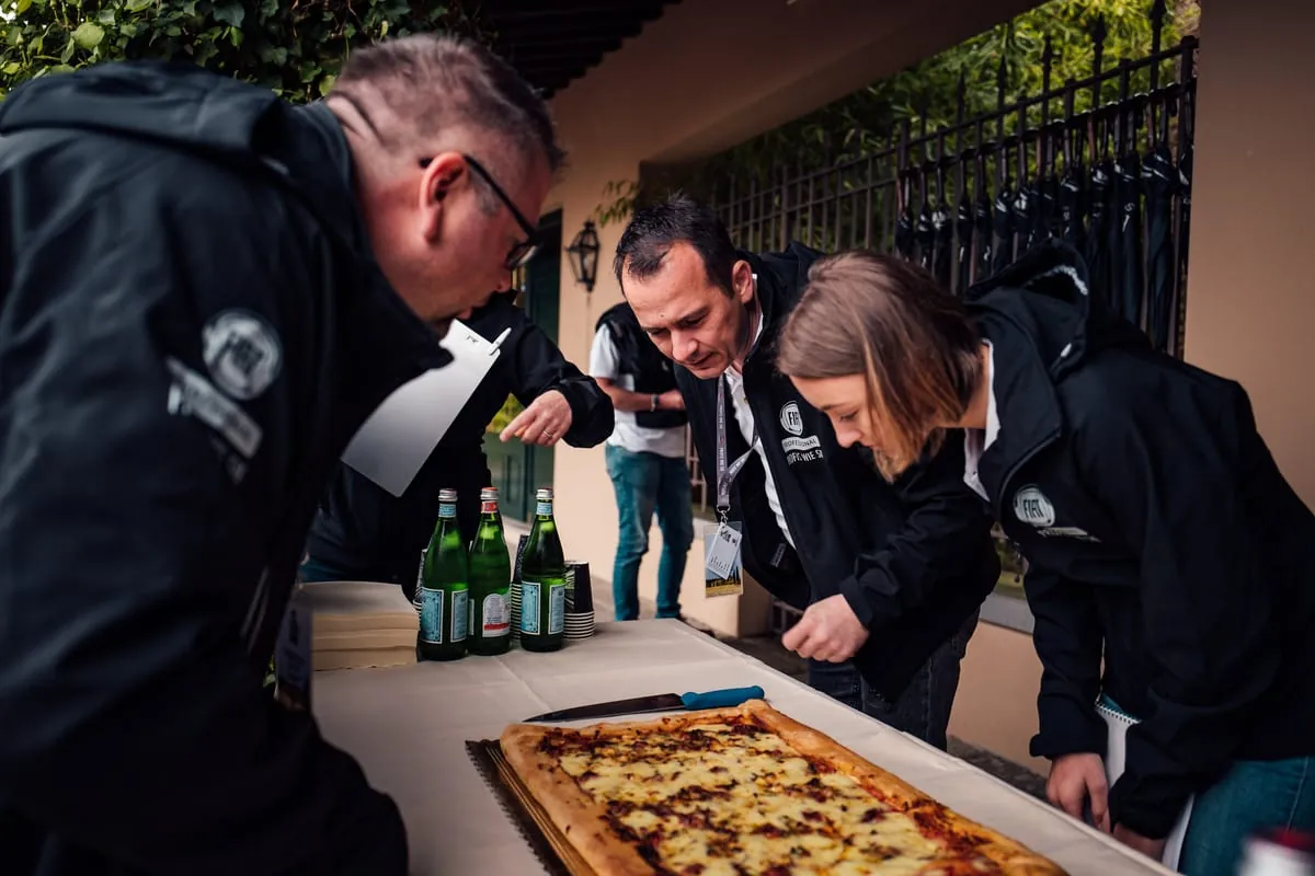 Teil 2 der Challenge: die Zutaten einer Pizza herausschmecken…