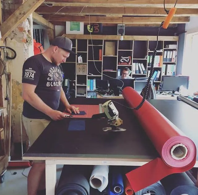 Selbstgenähte Outdoor-Rucksäcke aus dem Handwerk