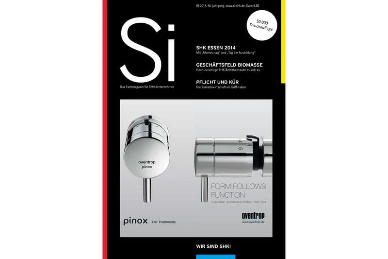 SHK-Fachmagazin: Alles neu bei Zeitschrift Si
