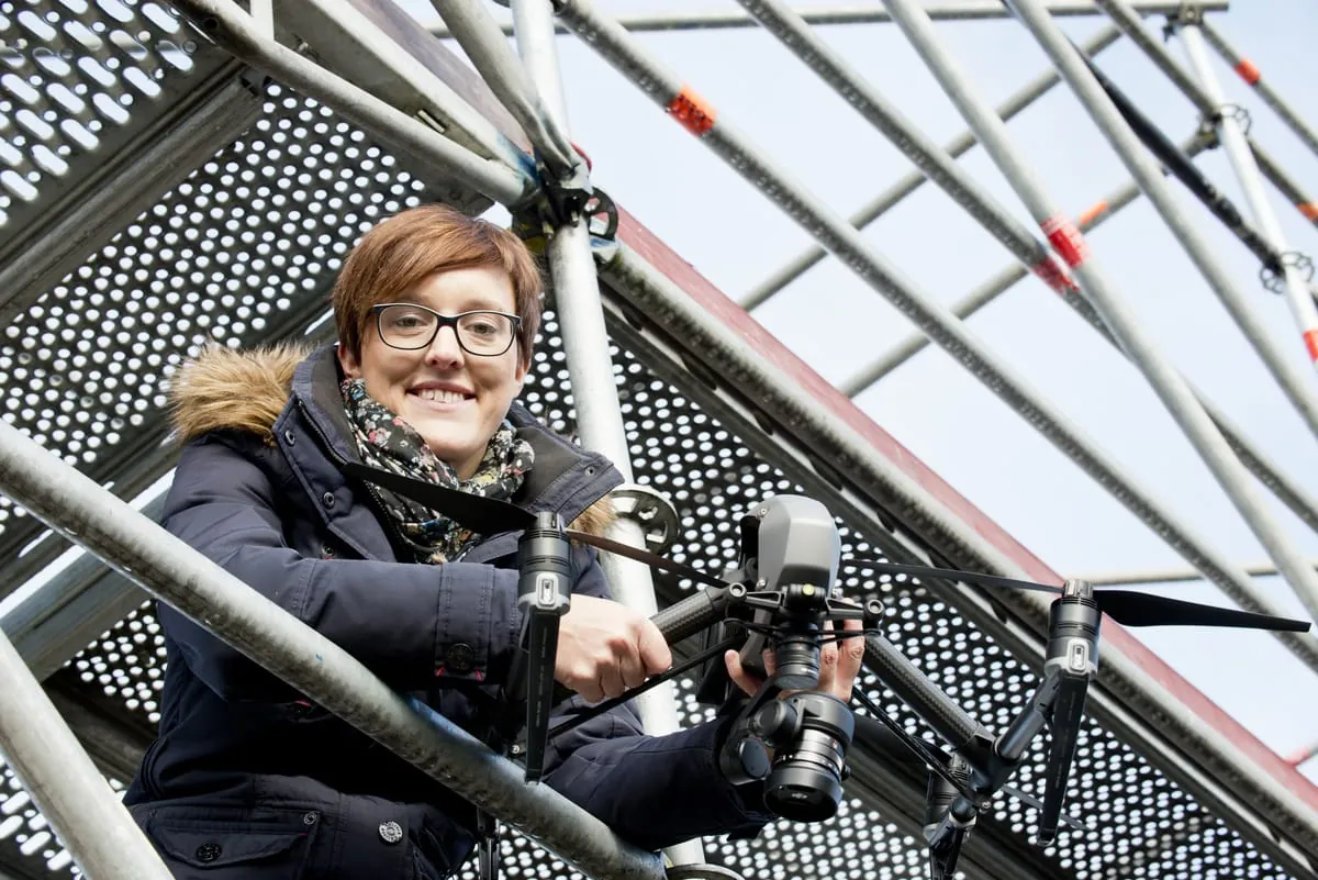 Jeanette Spanier startet Moselcopter: Die Vermessung der Welt