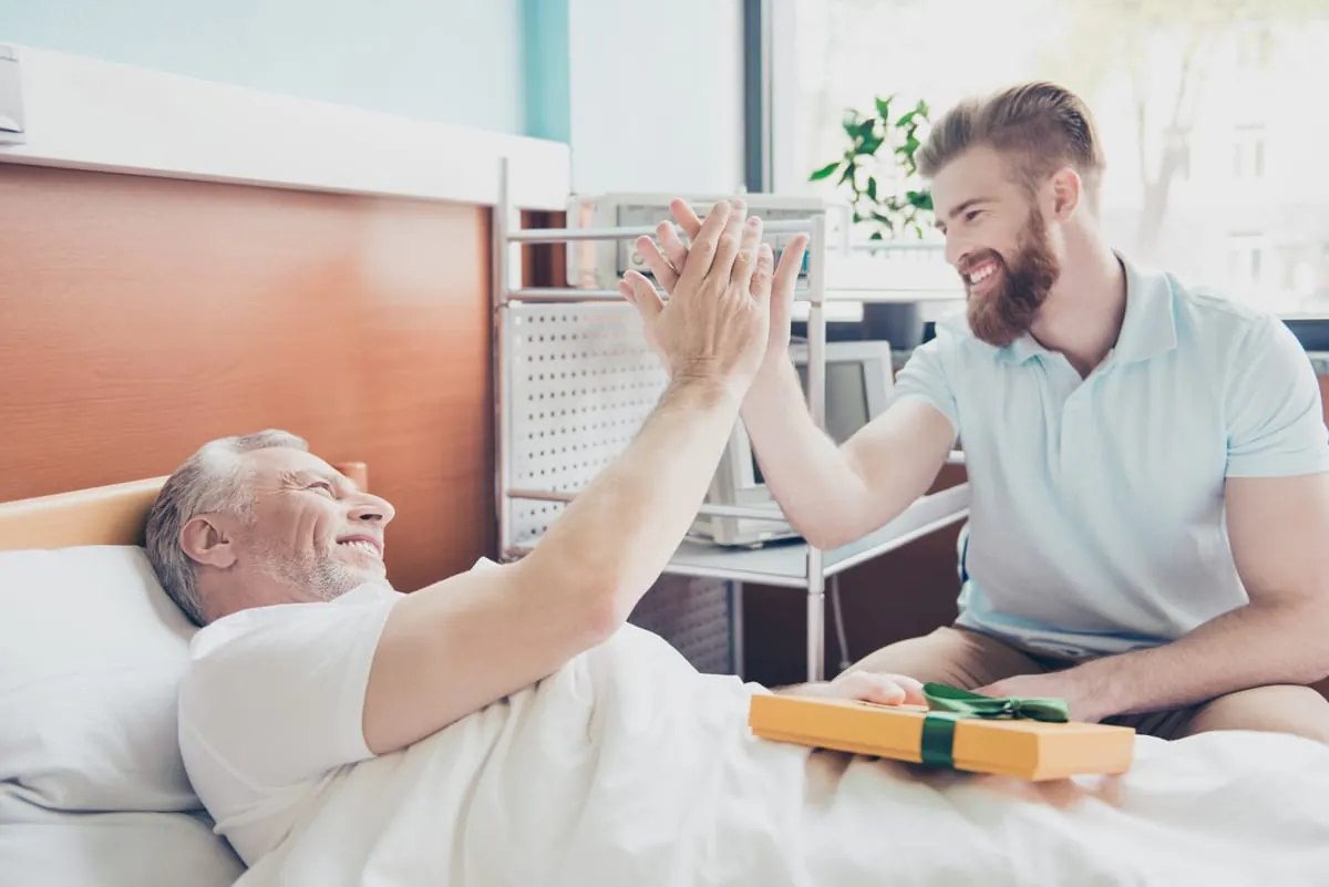 Besuch im Krankenhaus - wenn Mitarbeiter krank sind
