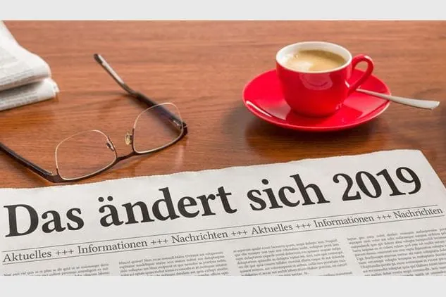 Steuerliche und rechtliche &Auml;nderungen 2019