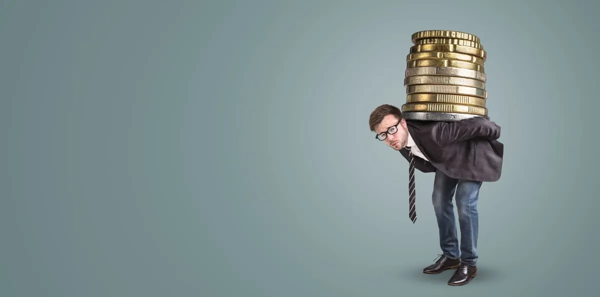 Verschuldungsgrad: Über 200 Prozent wird es riskant