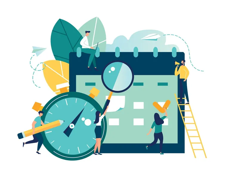 Online-Kalender, Video-Konferenzen oder Zeiterfassung