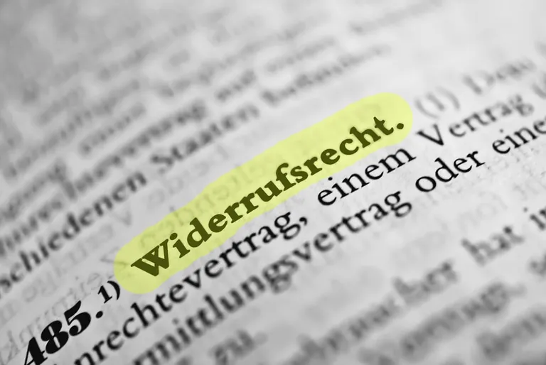 Widerrufsrecht bei Lebensversicherung
