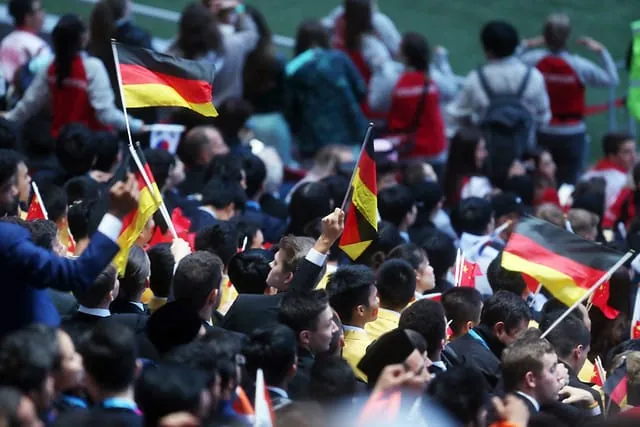 So hat das Team Deutschland bei den WorldSkills 2019 in Kasan gefeiert.