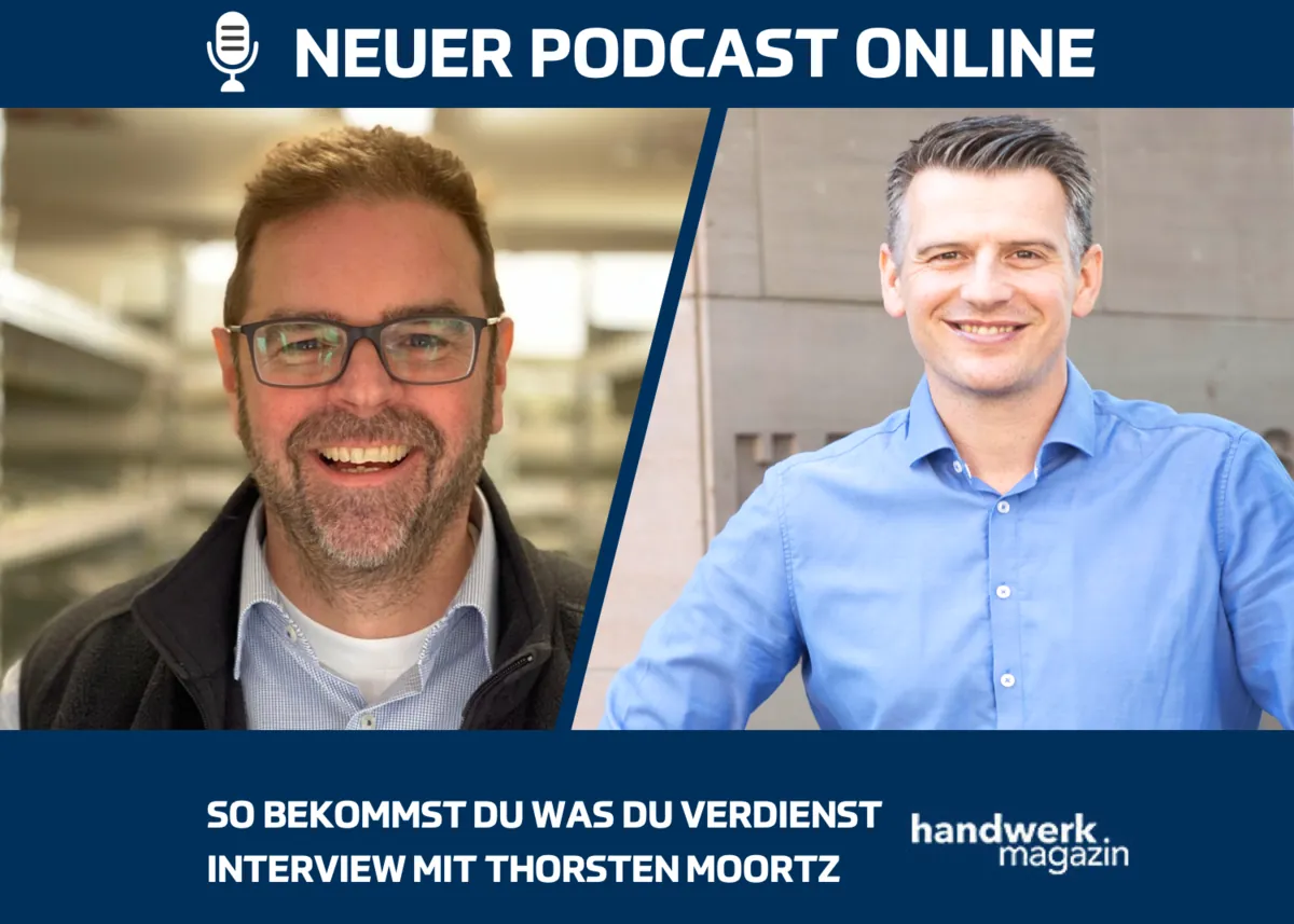 Leistungsabrechnung: So bekommen Handwerker, was sie verdienen – Interview mit Thorsten Moortz
