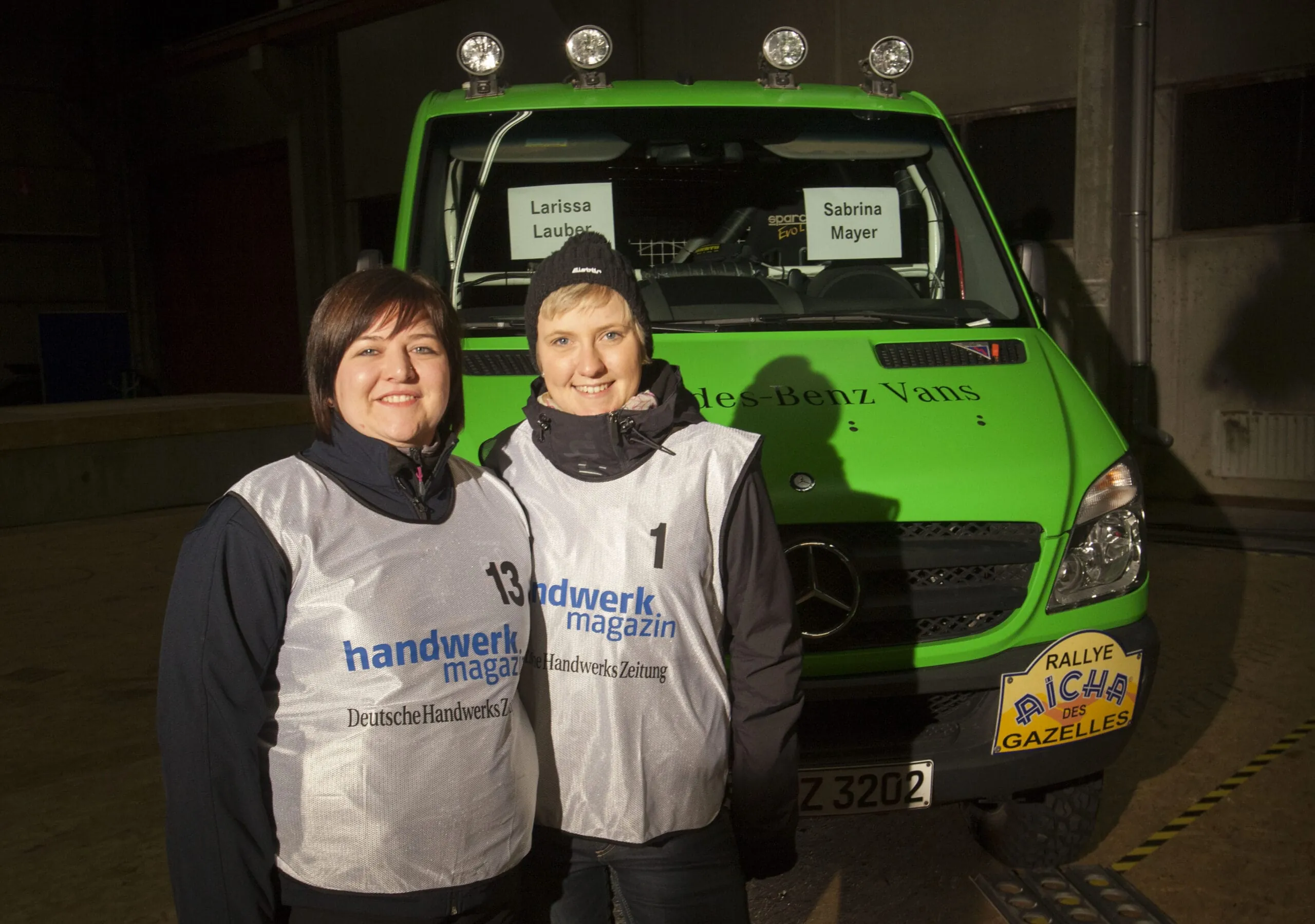 Rallye Aïcha des Gazelles 2013: Zwei Handwerkerinnen fahren für handwerk magazin durch die Wüste