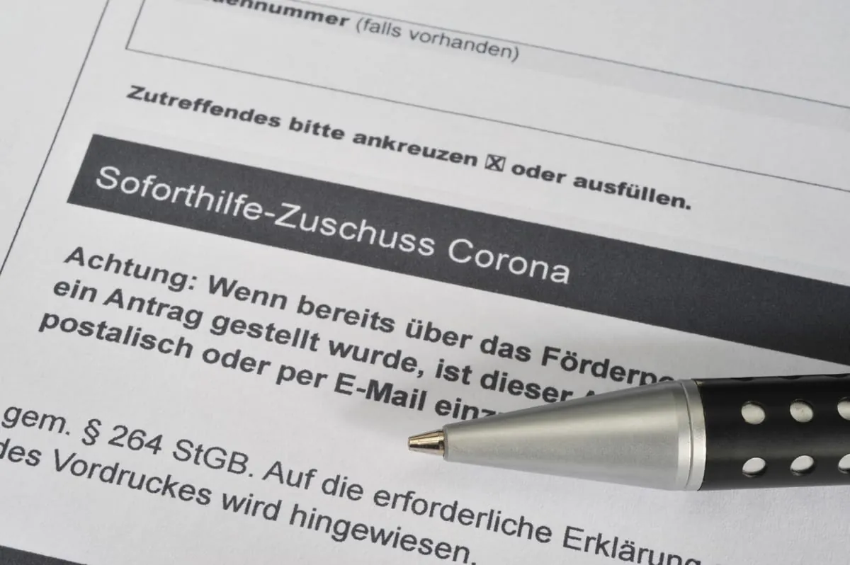 Corona-Überbrückungshilfe: Zuschüsse für Handwerker