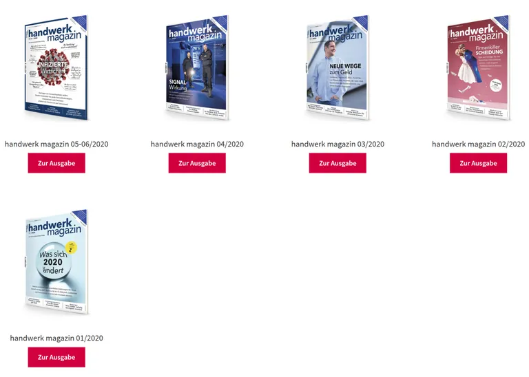 Downloadportal handwerk magazin