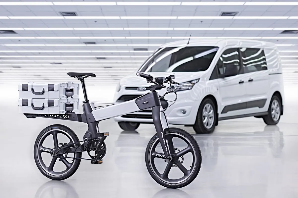 Ford: Spezielles E-Bike für Handwerker entwickelt