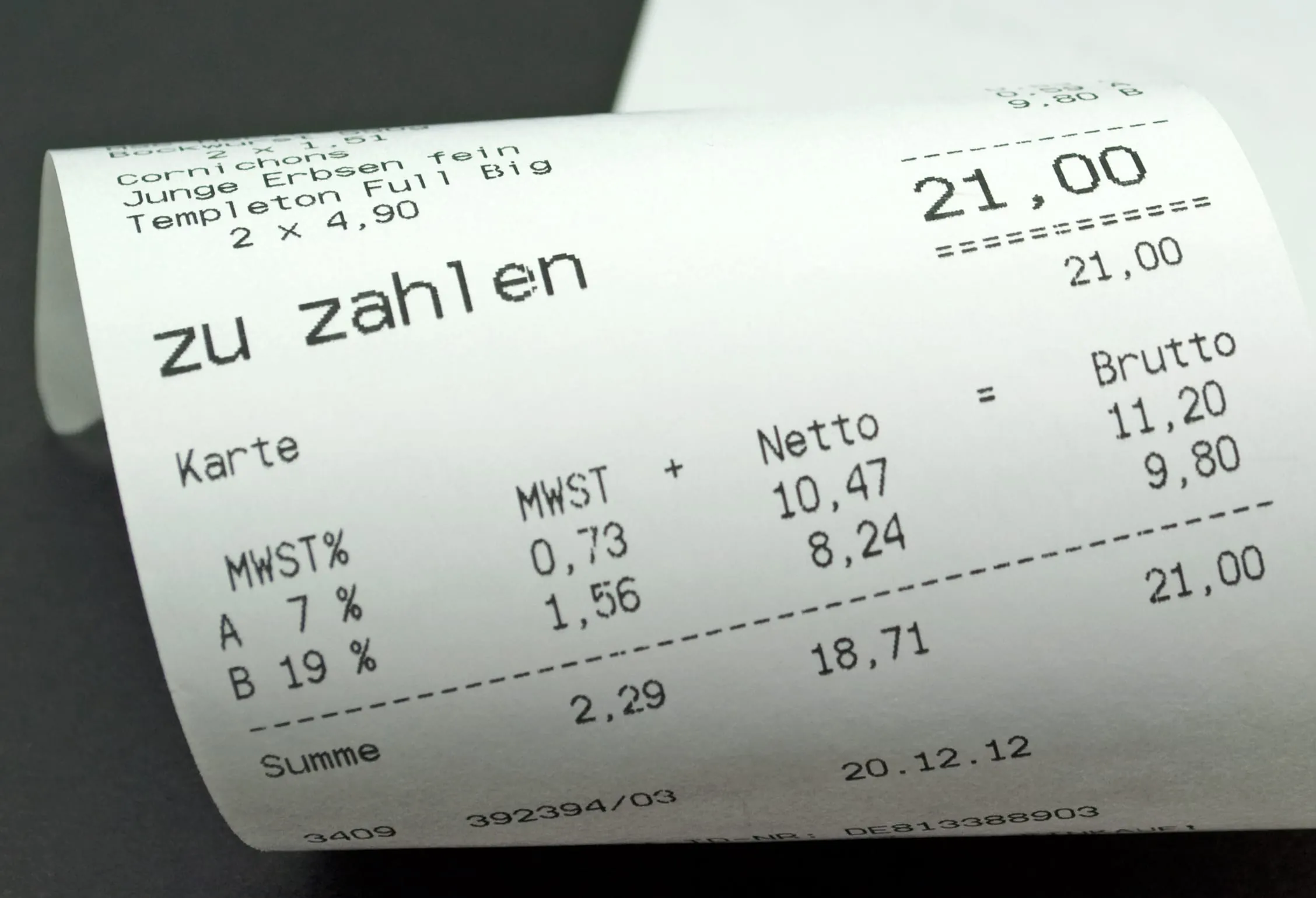 Gestohlene Rechnungsoriginale: Fiskus kennt kein Pardon