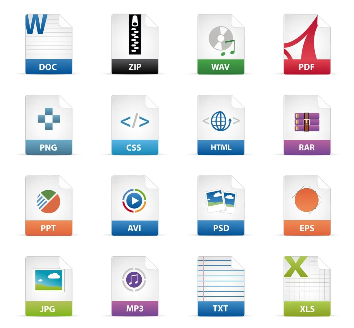 Dateien sorgfältig aufbewahren