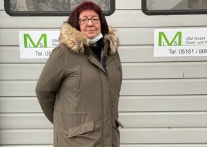       Iris Scheibe, Gesch&auml;ftsf&uuml;hrerin  der ISM-Montagen GmbH in Alfeld  in Niedersachsen