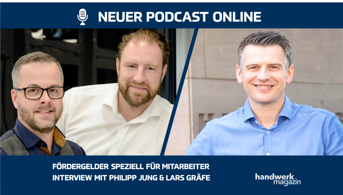 Fördergelder speziell für Mitarbeiter: Interview mit Philipp Jung und Lars Gräfe