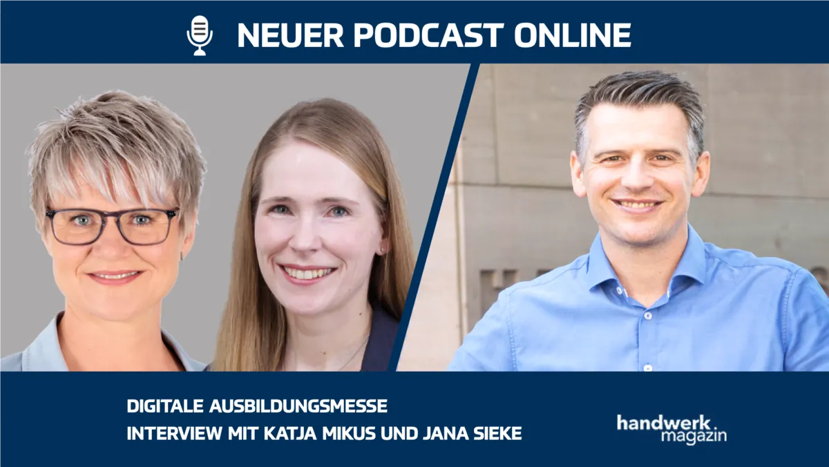 Ausbildungsmesse geht auch digital: Interview mit Katja Mikus und Jana Sieke