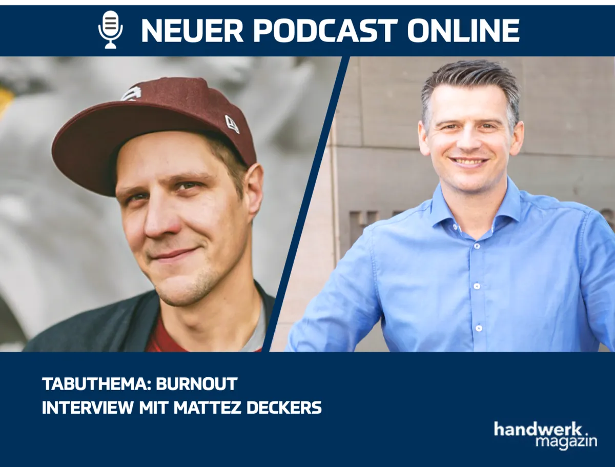 Tabuthema Burnout: Interview mit Matthias Deckers