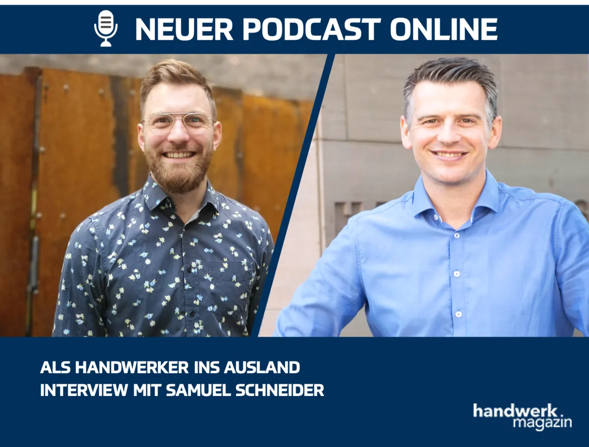 Als Handwerker ins Ausland: Interview mit Samuel Schneider