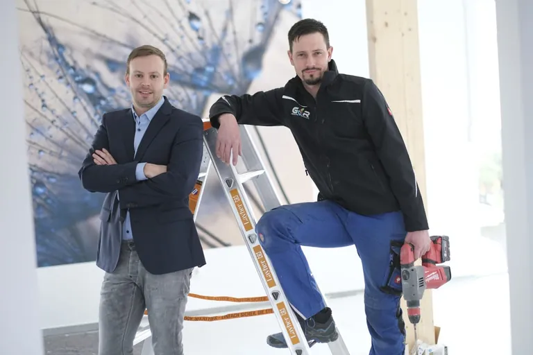 Florian Rottenberger (li.) und Christian Gehring