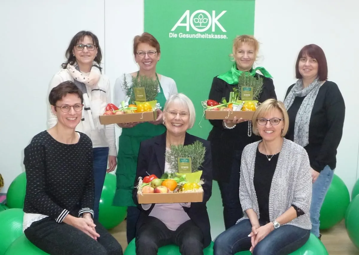 Fit und Gesund ins neue Jahr – zu Gast bei der AOK Landshut