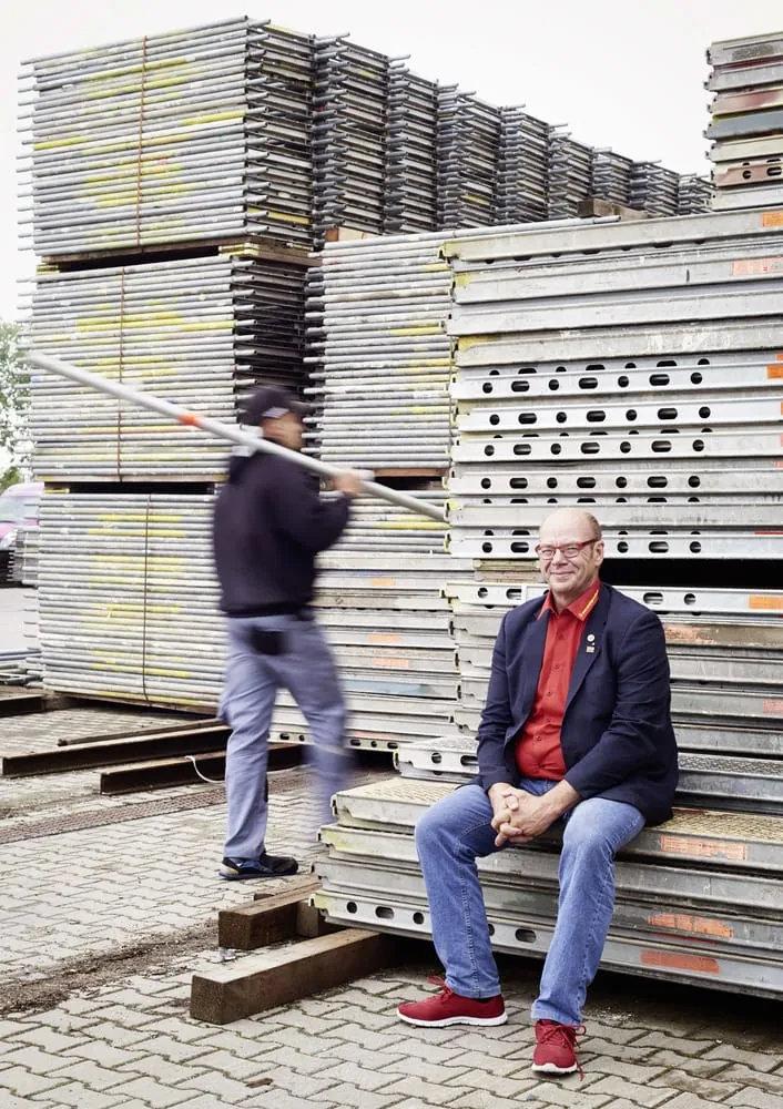 Walter Stuber, Gesch&auml;ftsf&uuml;hrer der Gemeinhardt Ger&uuml;stbau Service GmbH 