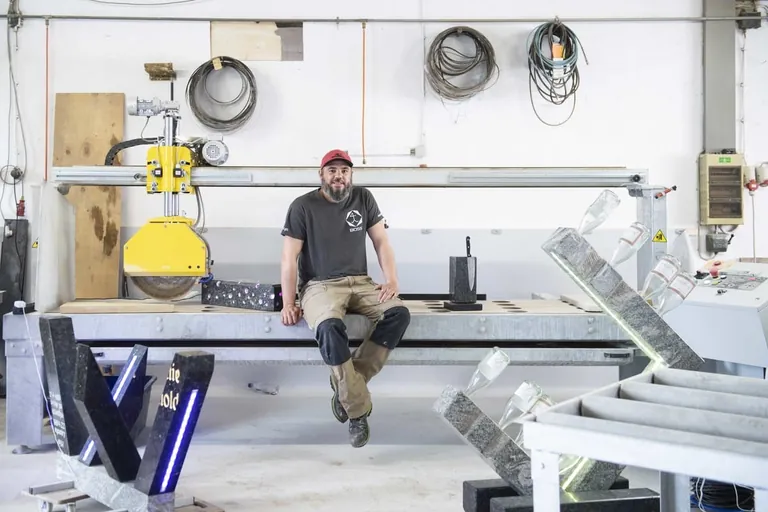 Sebastian H&ouml;hn, Steinmetz in Coburg