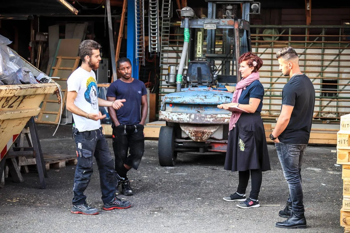 Geflüchtete mit neuer Perspektive: Vorgespräch in Rastatt