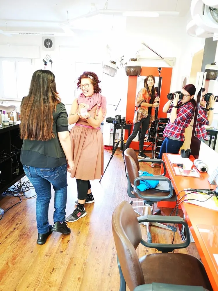 Geflüchtete mit neuer Perspektive: Shooting in Sindelfingen