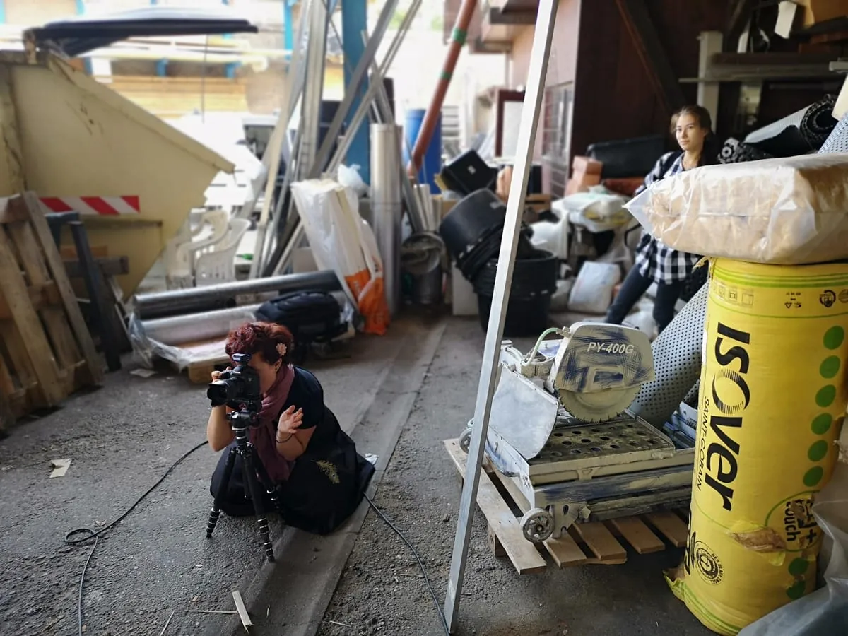 Geflüchtete mit neuer Perspektive: Shooting in Rastatt