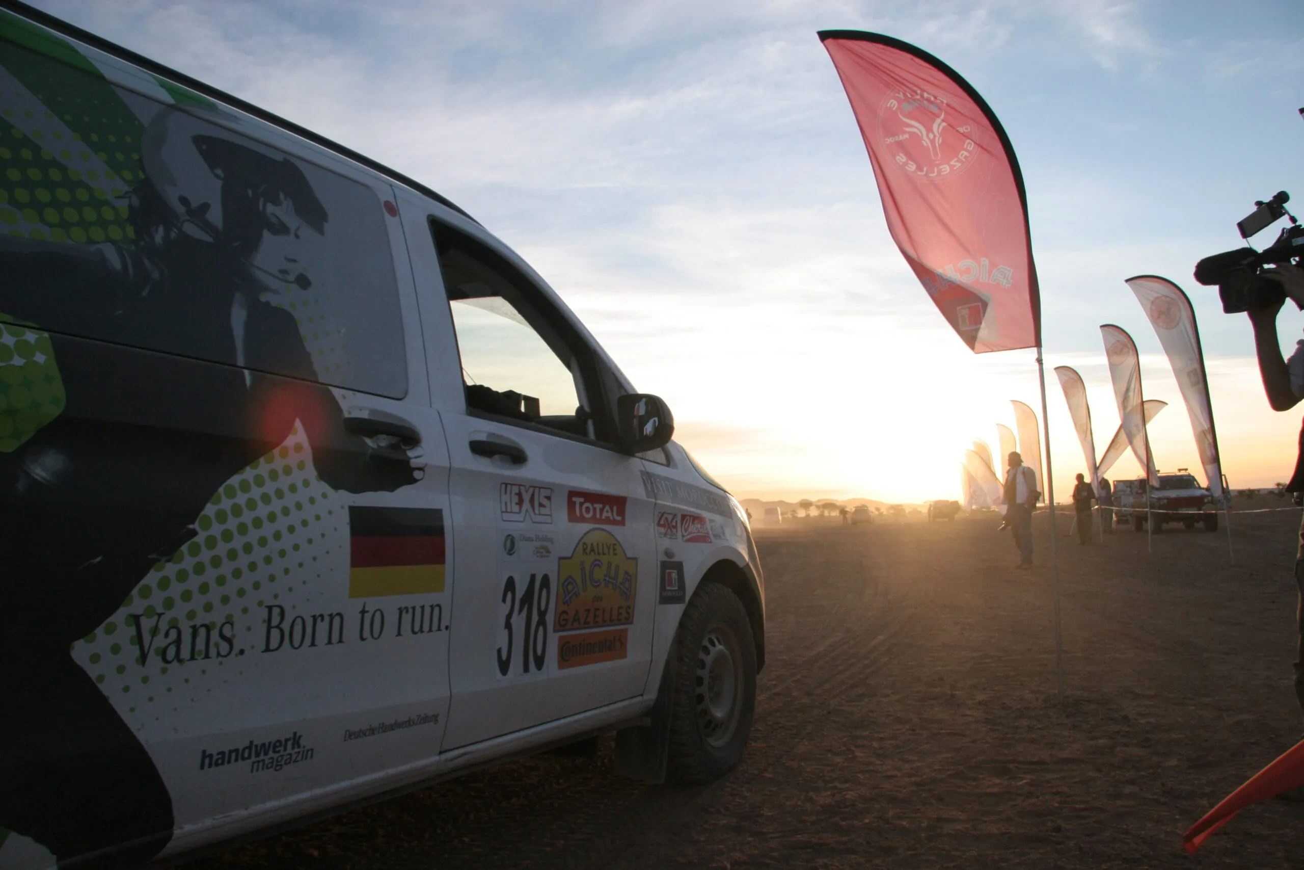 Rallye in Marokko: Handwerkerinnen derzeit auf Platz 3