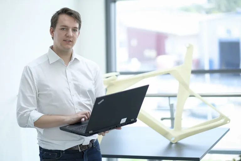 Kai Kegelmann, Juniorchef der Firma Kegelmann Technik GmbH im hessischen Rodgau-J&uuml;gesheim.