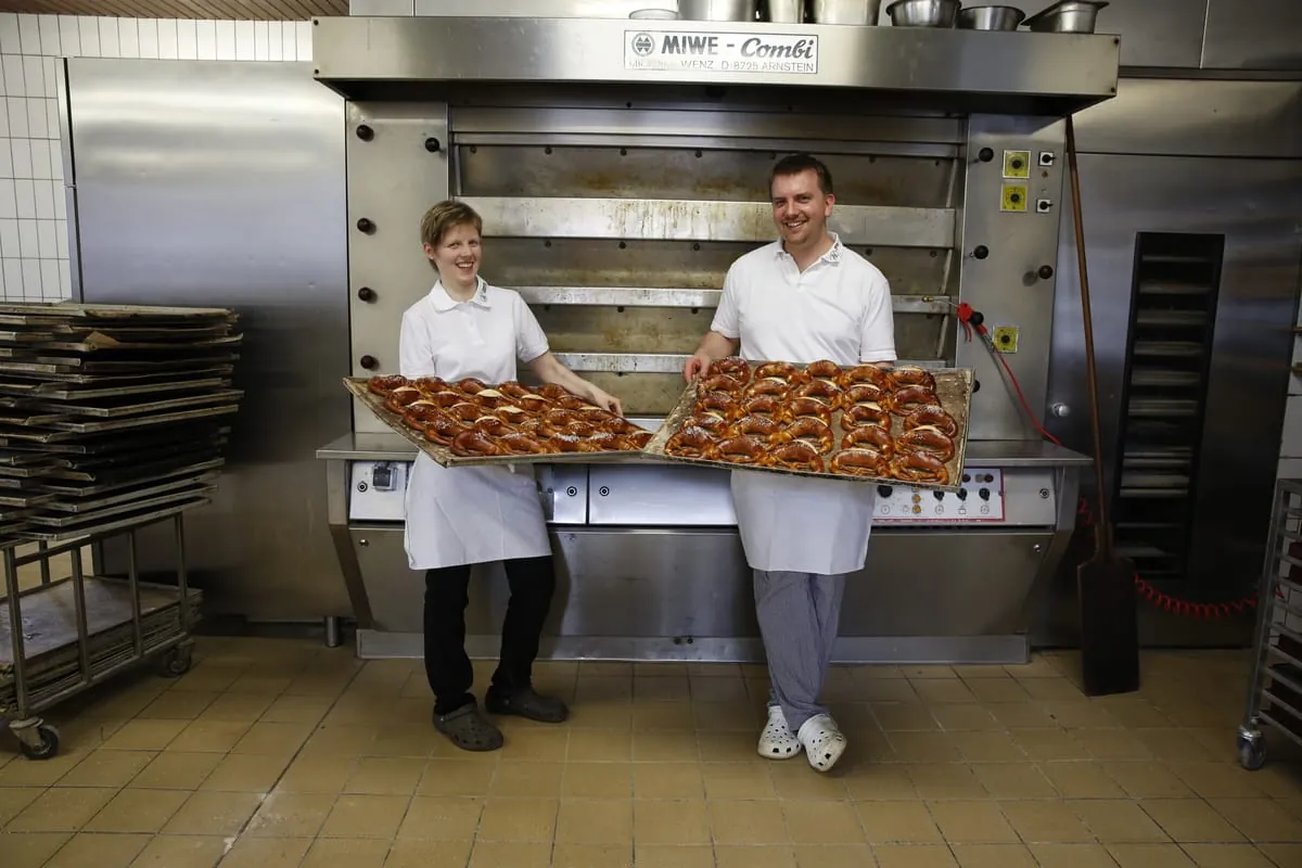 Bäckerei mit traditionellen Handwerkstechniken