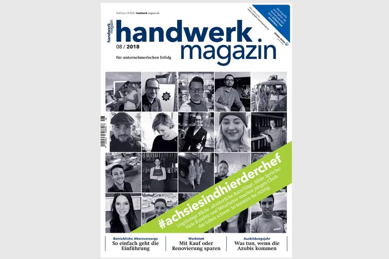 Handwerk Magazin Ausgabe August 2018