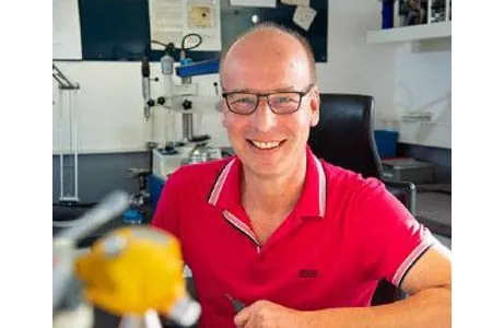 Martin Mormann, Mitinhaber der Firma o dente Borgholzhausener Zahntechnik GmbH