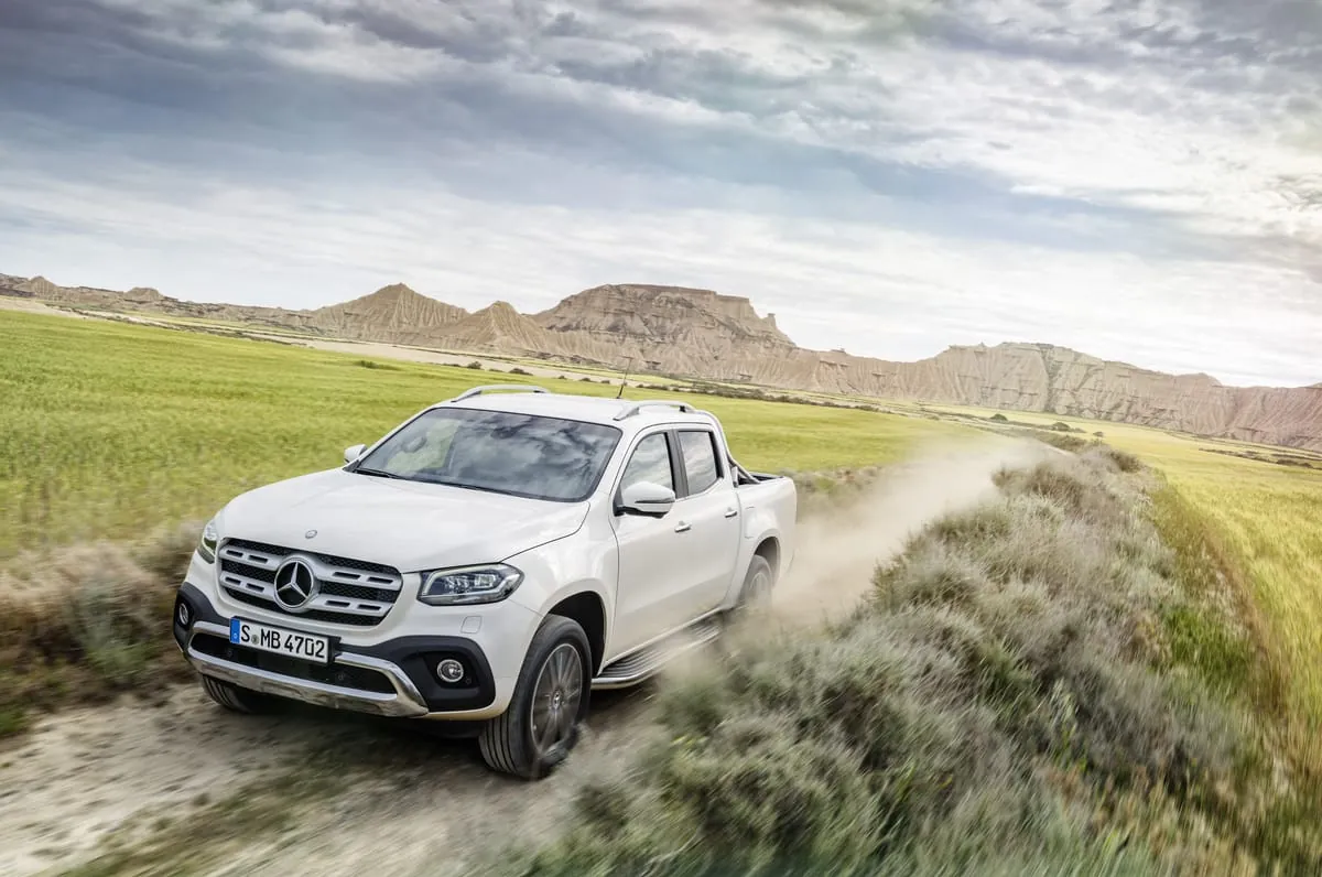 Mercedes-Benz X-Klasse Pickup geht an den Start