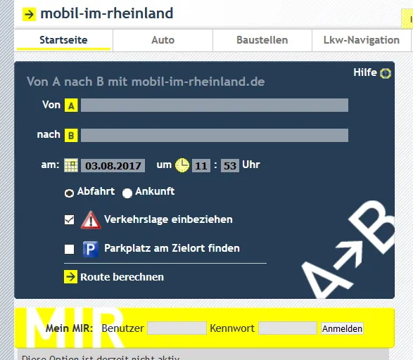 Modellprojekt: Lkw-Navigation verbessern und Vorrang-Routen schaffen