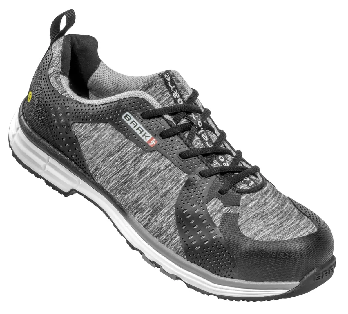 Nur 390 Gramm wiegt das Modell ‚Conner‘ aus der Sicherheitsschuhserie ‚Baak Ultralight'.