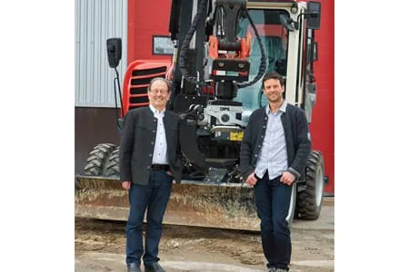 Robert Freudling (re.) und Vater Albert Freudling, Gesch&auml;ftsf&uuml;hrer der Albert & Robert Freudling GmbH in Kempten.