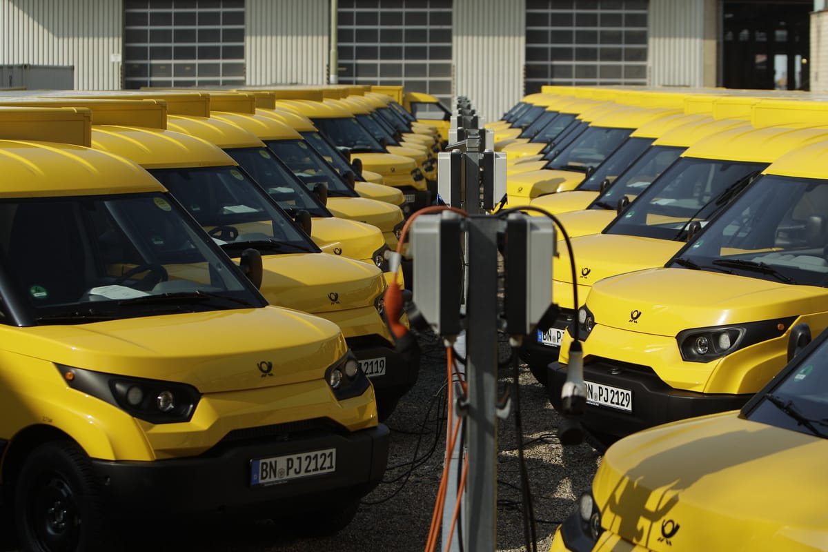 Post baut Elektrotransporter auch für Dritte